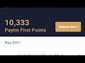 how to use paytm first points/Paytm first points use