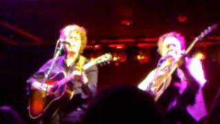 Video thumbnail of "saturday morning on sunday street - mark olson & gary louris in Dublin"