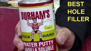 Best Filler for Holes, Cracks Rock Hard - Wood, Plaster, Tile, Concrete