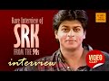 Shah rukh khan interview in 1990s by farida jalal  rare bollywood interviews  nostalgic memories