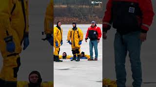 Ice rescue training here in GRIT CITY #Brotherhood#FirstResponder#FireService#FireDepartment#Rescue