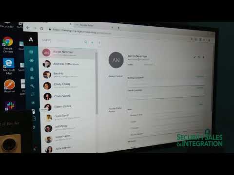 Arcules Access Control Demo at ISC West 2019