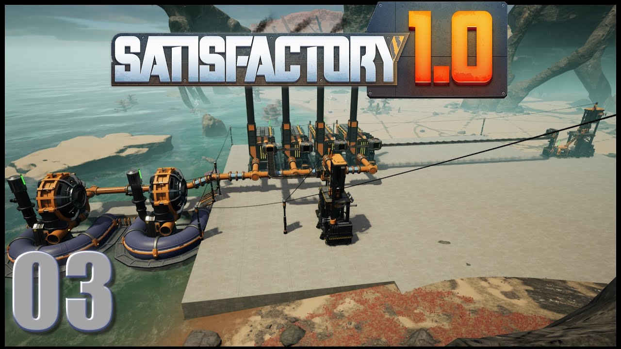 Satisfactory S4 - Ep 03: Powered by Coal