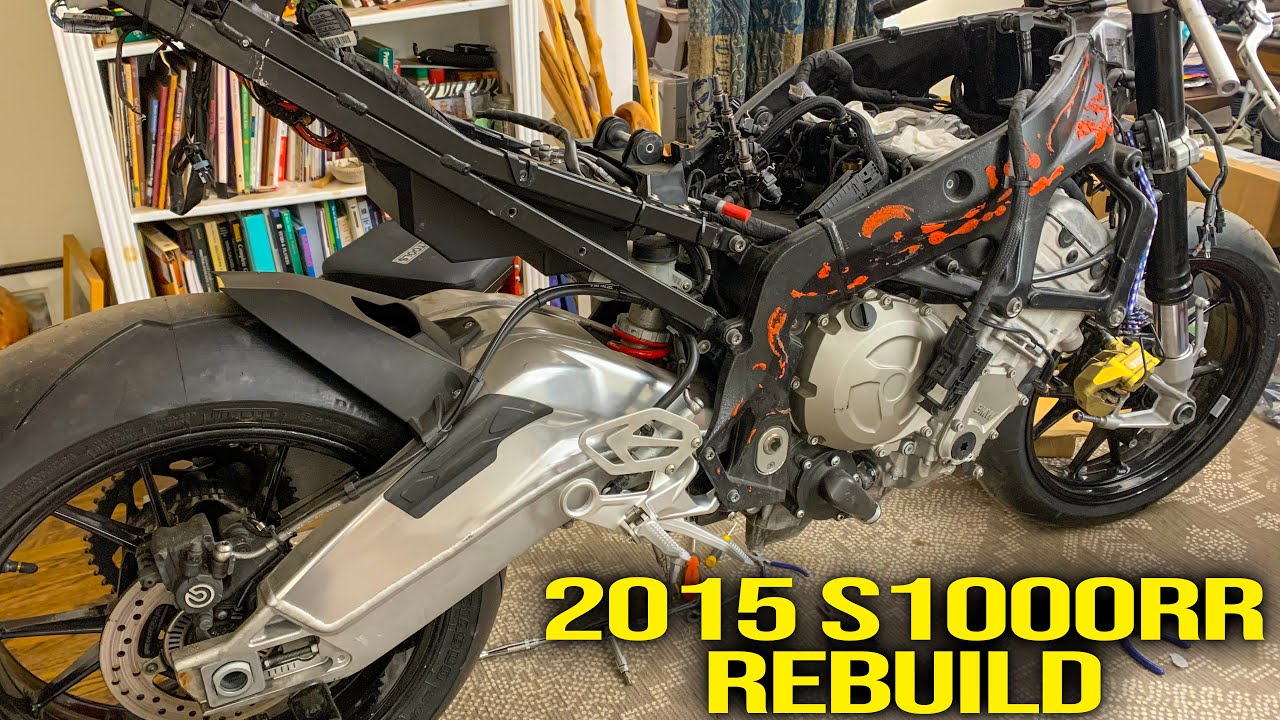 15 Bmw S1000rr Rebuild Youtube