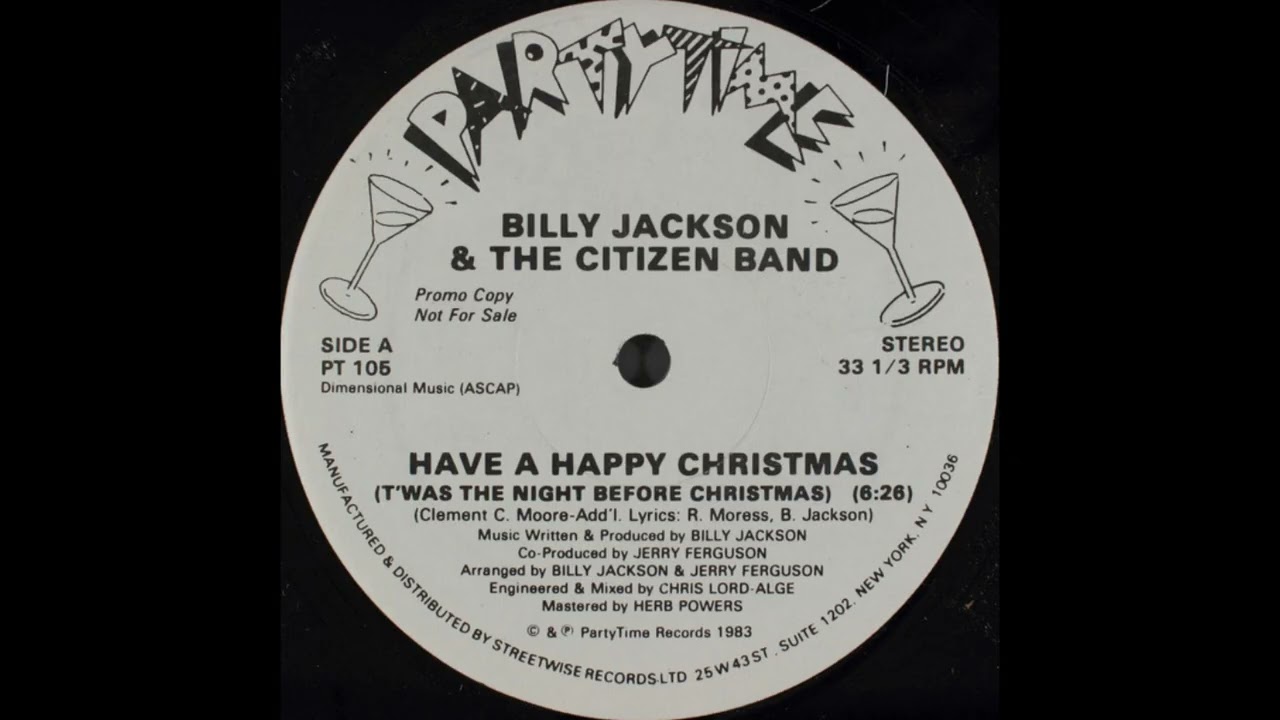 Have A Happy Christmas (T'was The Night Before Christmas) - Billy