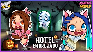 👻@LunaRosa_Games Visit my HOTEL in Avatar World and we discover that it is HAUNTED 🏨 #halloween screenshot 1