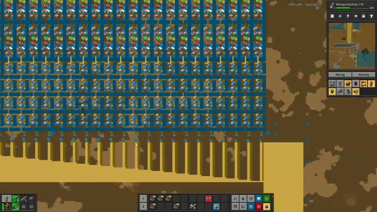 Factorio Base Tour Imp's 10k SPM Belt Only, Highly Efficient Megabase