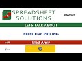 Let's Talk About... EFFECTIVE PRICING Intro Video