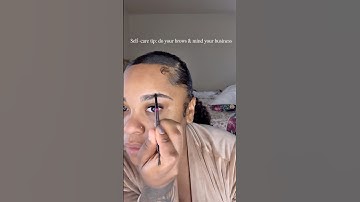 That NYX brow glue does it for me everytime 😍✨ ​⁠#eyebrowtutorial  #nyxcosmetics #eyebrows