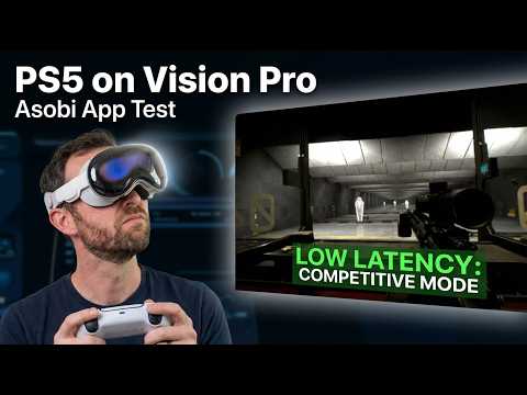Low Latency Streaming from PS5 to Vision Pro