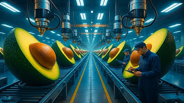 Inside a Billion-Dollar Avocado Factory: How Giant Avocados Are Processed at Scale