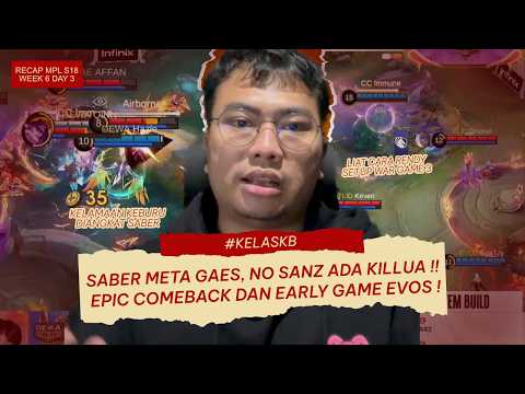 ALTER EGO KEBURU DIANGKAT SABER !! EPOS REAL IS BAKKH ? NO SANZ TENANG ADA KILLUA ! #mlbbidcreator