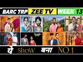 Zee TV Barc Trp of Week 13 (2026) : Ganga Mai Ki Betiyaan, Vasudha, Tum Se Tum Tak, Saru