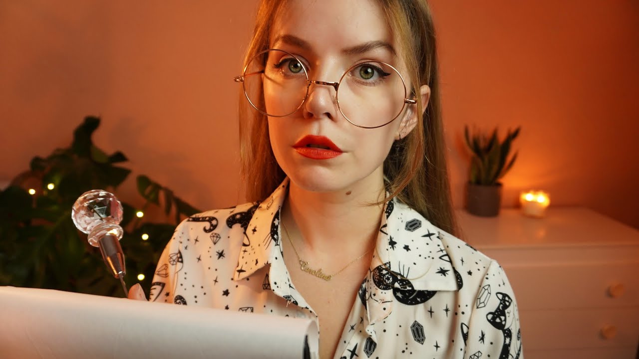 ASMR Weird Therapist Interview with Weird Questions for Work