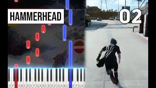 TPR - Hammerhead (from End of the Road) - 02 - Final Fantasy XV Piano Tutorial | Note Chart