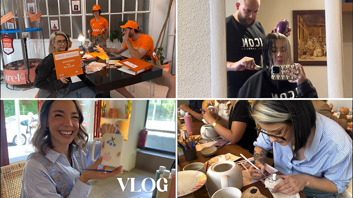 VLOG | Getting ready for New York, repainting ceramics, hairstyling, and new nails 🌟🫖🎨