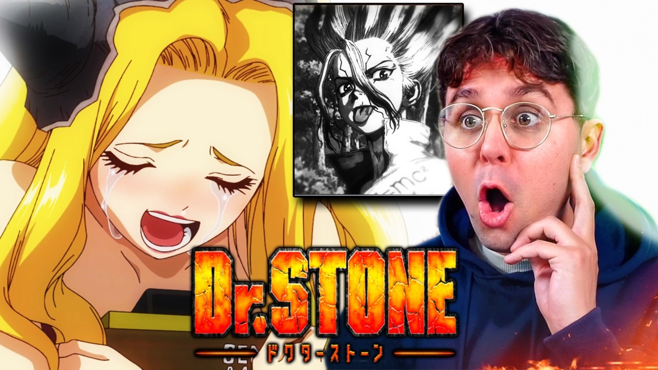 Dr. STONE Season 3 episode 2 REACTION - YouTube