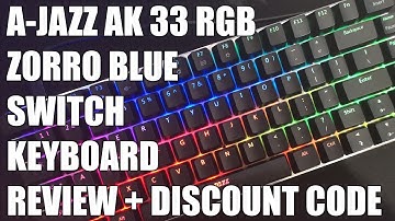 AJAZZ AK33 Review - Super Cheap RGB Mechanical Gaming Keyboard