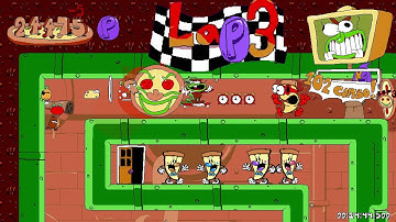 Pizza Tower Oh Shit! Lap 3 P Rank (The Noise)