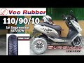 110/90/10 Vee Rubber for Suzuki Burgman Street | 1st Impression Review | Mark MotoFood Vlog
