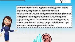 Gülerçi̇n Koleji̇ Bi̇zi̇m Sinif - 3. Sinif Fen Bi̇li̇mleri̇ Dersi̇ - Konu Beş Duyumuz Duyu Organlari Ve G.