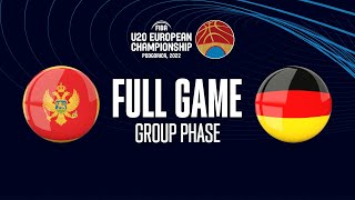 Montenegro v Germany | Full Basketball Game