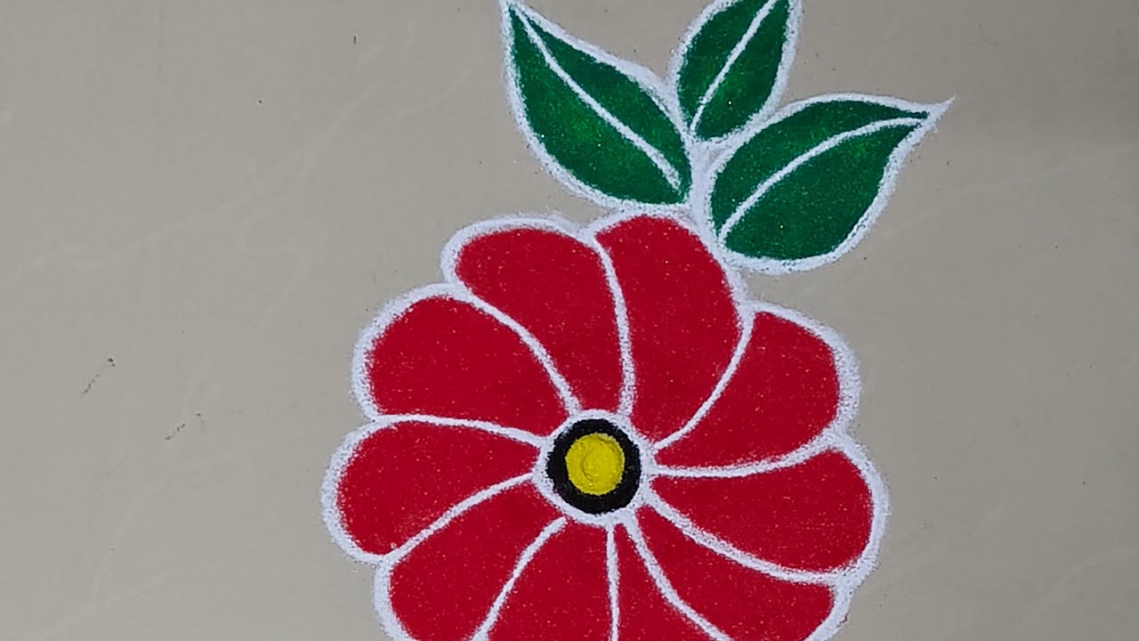 Daily Rangoli Designs | Simple & Beautiful Kolam #rangoli #indianart 