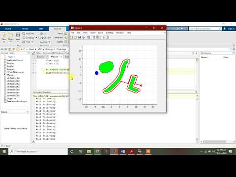 Bug 1 using Range Sensing