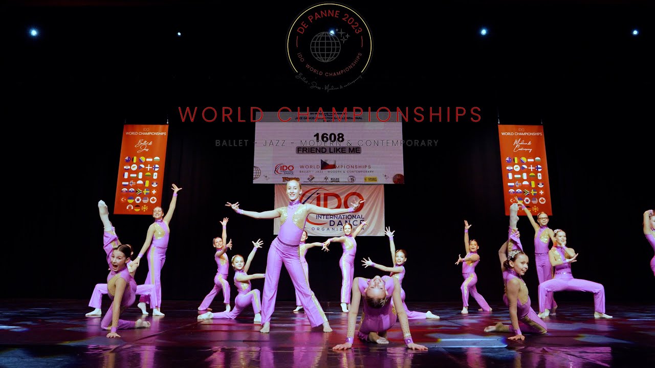 FRIEND LIKE ME | CZECHIA | 4th Place | IDO World Jazz Dance Championship 2023 | Children Formations