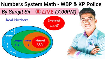 CLASS 3 | WBP , KP | সংখ্যা তত্ত্ব | Number System in Bengali | সমস্ত সরকারি চাকরির পরীক্ষার জন্য