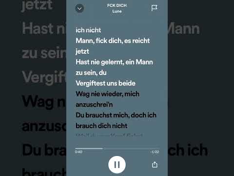 Lune - FCK DICH (Lyrics)