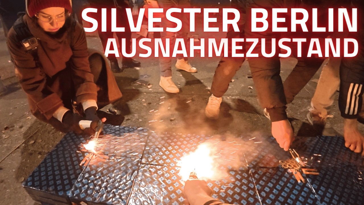Silvester 2024/25 Berlin: 0:00 UHR AUSNAHMEZUSTAND Hohenschönhausen 💥💣
