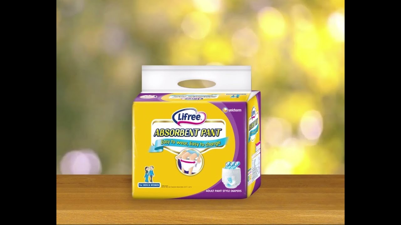 Lifree adult pant style diapers-2