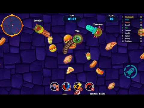 SnakeWar.io Gameplay | Game Rắn Săn Mồi .IO Cực Cuốn