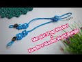 Easy Crochet Mask Strap + Mask Adapter // Kalung + Konektor Masker Rajut Untuk Pemula // Subtitle