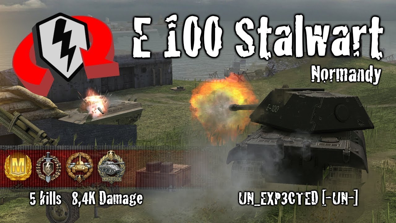 wotblitz bonus codes WoT Blitz E 100 - 5 Kills 8,4k Damage Replay