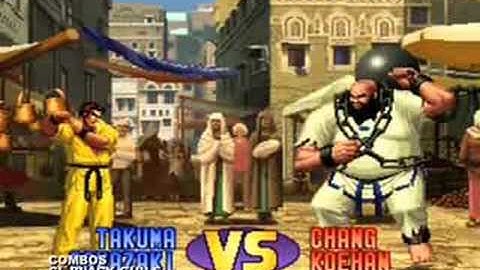 Kof 98 COMBOS Takuma Sakazaki PART 01