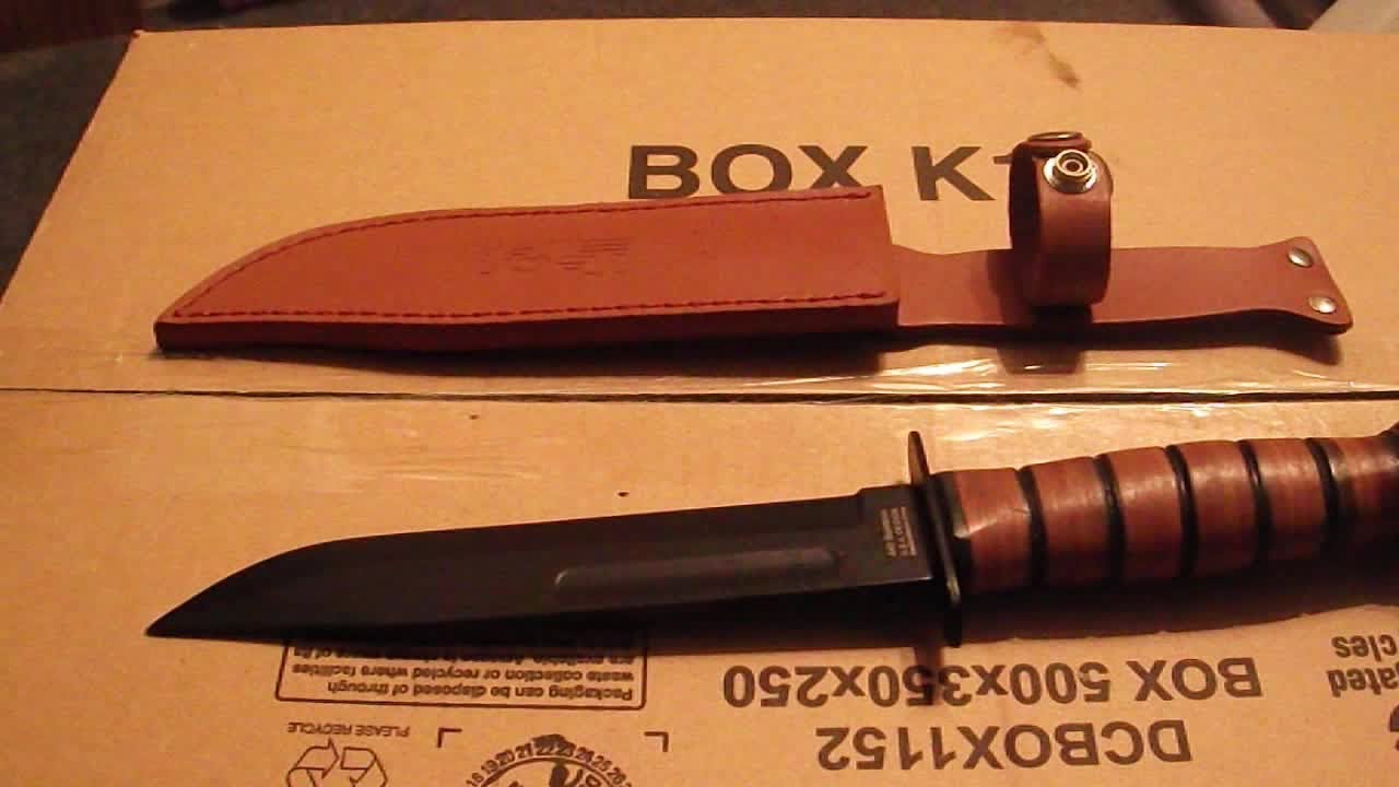 Mtech Marine Knife (Kabar) YouTube