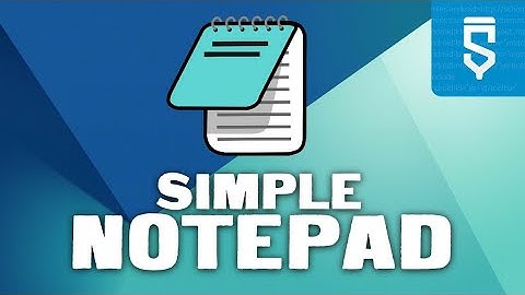 How to Make a Simple Notepad App in Sketchware