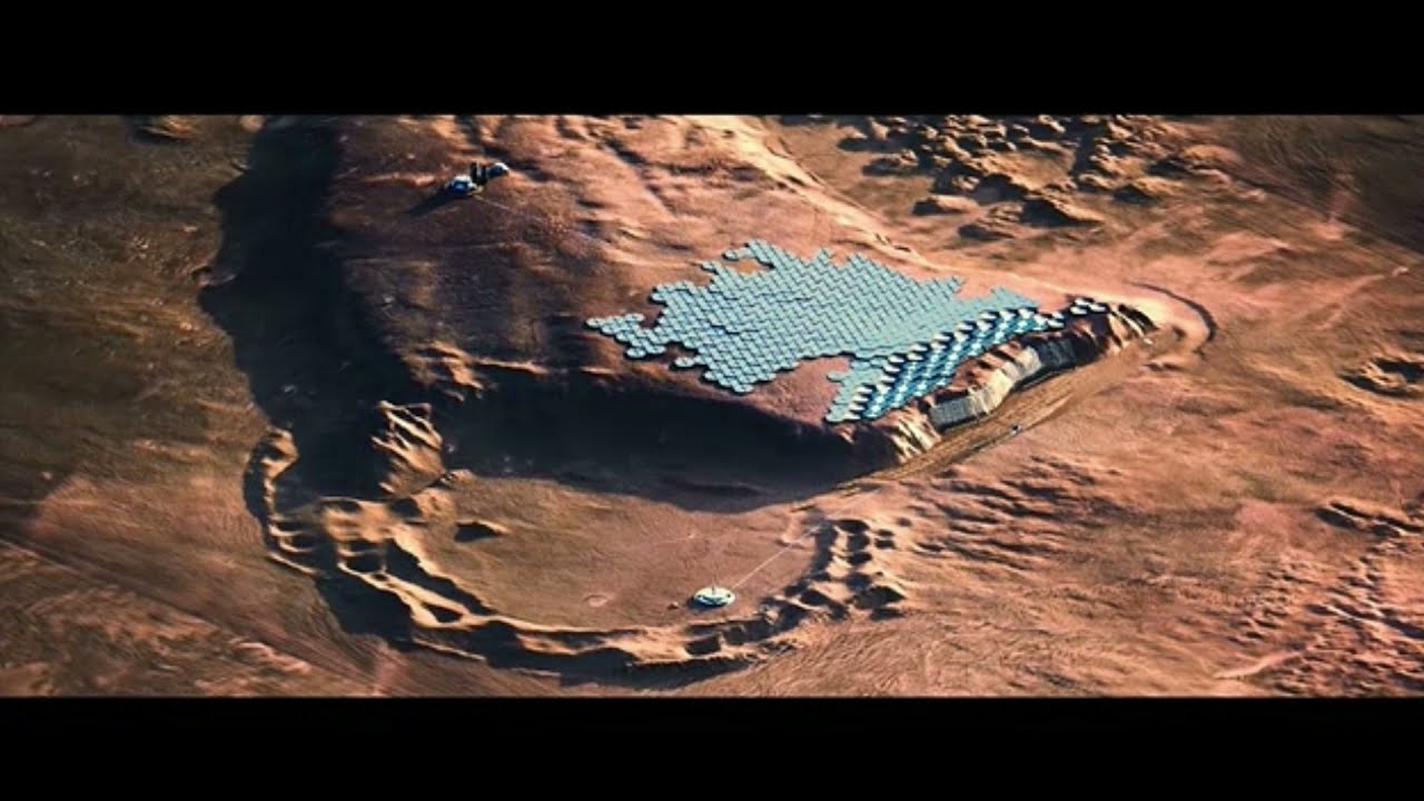 Así es la mega ciudad que quieren construir en Marte para 1 millón de habitantes