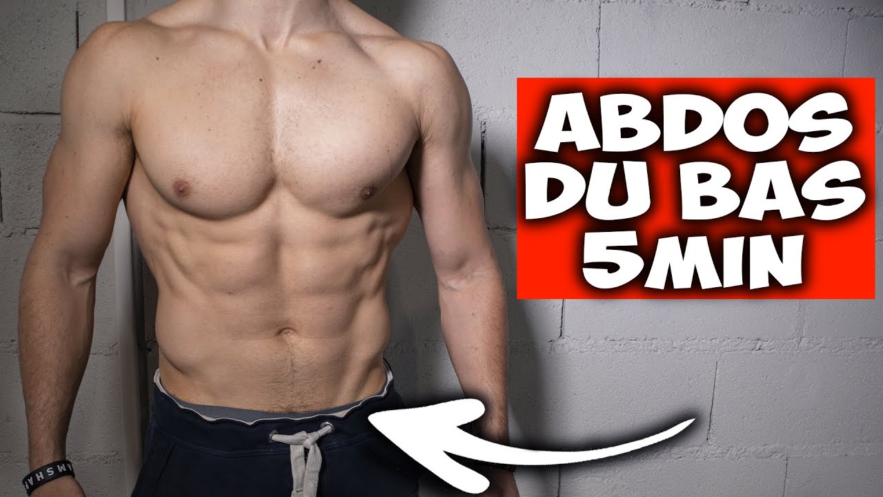 5min Abdos du bas entrainement maison ! (ventre plat) 