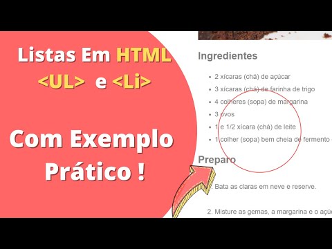 Como Fazer listas