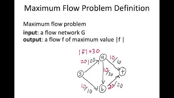 CPSC 535 April 6, Max-Flow (part 2)