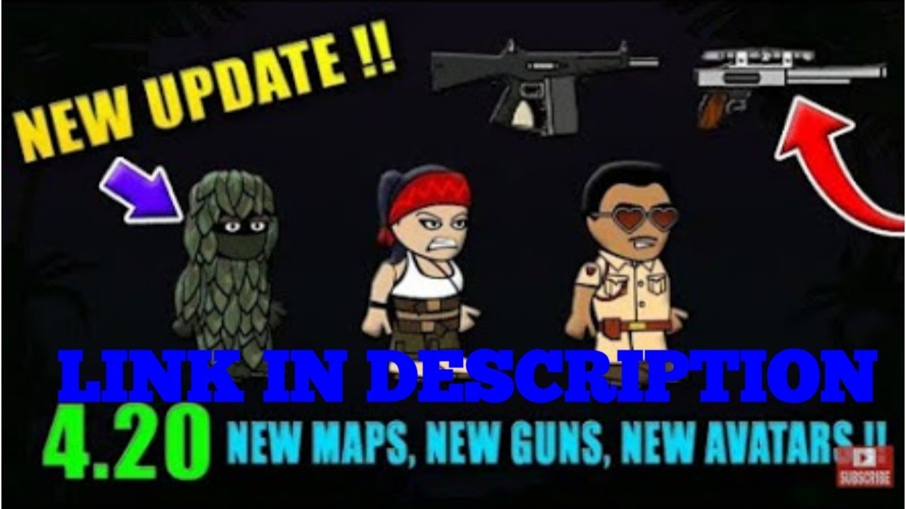 Mini Militia New Update v4.2.0 New Guns , New Avatars And Maps All Detail