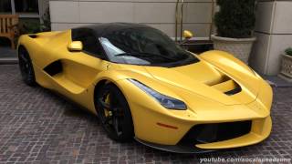 This yellow ferrari laferrari was parked in beverly hills. it the
first i have seen that not red and imo looked better. what color do
yo...