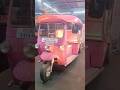 The World's Most Expensive Tuk Tuk in Thailand with 1 Million Swarovski Crystals
