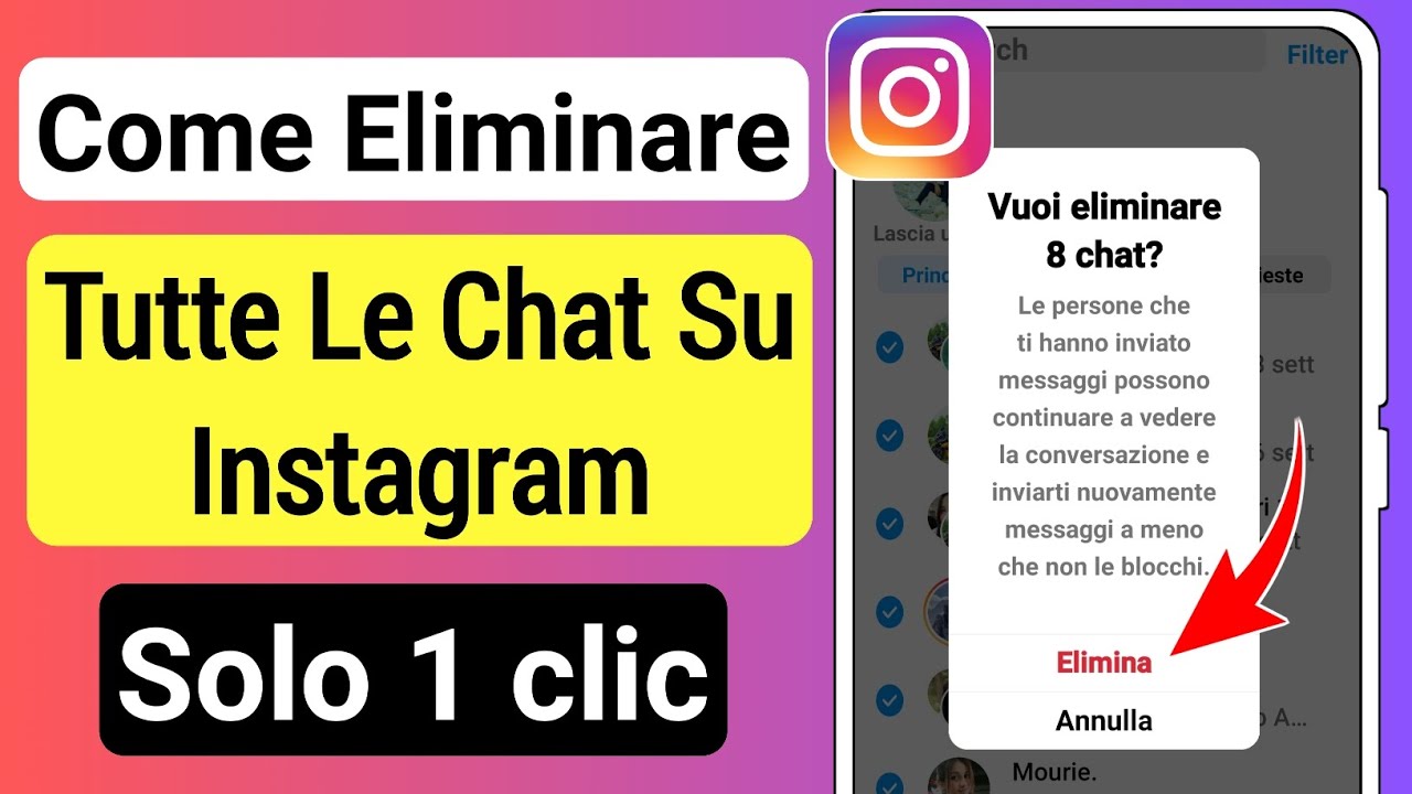 Come Cancellare Le Chat Di Instagram
