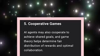 AL3391 UNIT  3  Game theory  in AI  @EngineeringMasteryMadeSimple