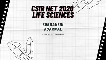 Quick Revision CSIR UGC NET LIFE SCIENCES JUNE 2019 solutions with explanation