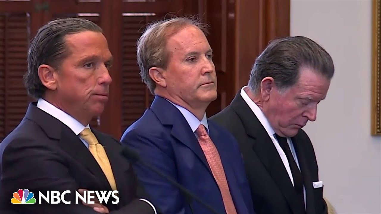 Texas AG Ken Paxton’s impeachment trial underway